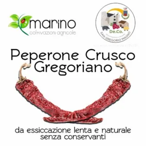 Peperoni cruschi Gregoriani Azienda Agricola Marino Margherita