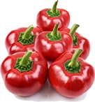 Produzione di peperoni pappacelle dell'Azienda Agricola Marino